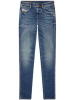 Diesel jean skinny Babhila à taille mi-haute - Bleu