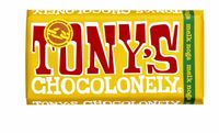 Chocolade Tony&apos;s Chocolonely reep 180gr melk noga - thumbnail