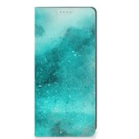 Bookcase OPPO A78 | A58 5G Painting Blue - thumbnail