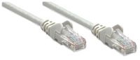 Intellinet 318921 RJ45 Netwerkkabel, patchkabel CAT 5e U/UTP 1.00 m Grijs 1 stuk(s) - thumbnail