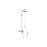 Plieger Douchesysteem Thermostatisch Napoli Met Douchekraan Hoofddouche Ø20 cm En Handdouche 1 Stand RVS - thumbnail