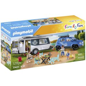 Playmobil Family Fun 71423 Caravan met auto