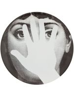 Fornasetti "Tema e variazioni" Assiette - Noir - thumbnail