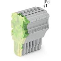 WAGO 2020-108/000-037 Connector, female Groen, Geel, Grijs 25 stuk(s)