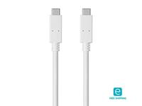 Monoprice Select Series USB-C kabel 3.1 2M US Kleur: wit