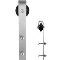 GPF0500.09 enkele schuifdeurhanger Lanka RVS