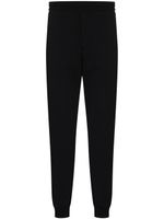 Alexander McQueen pantalon de jogging droit à bande logo - Noir