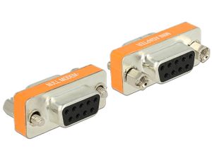 Delock 65570 D-Sub 9-pins female > female nulmodem genderchanger