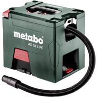 Metabo AS 18 L PC Droogzuiger Set 7.50 l Zonder accu, Stofklasse L gecertificeerd