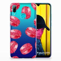 Huawei P Smart 2019 Siliconen Case Pink Macarons