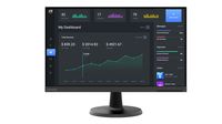 Lenovo D24-40 computer monitor 60,5 cm (23.8") 1920 x 1080 Pixels Full HD LED Zwart - thumbnail