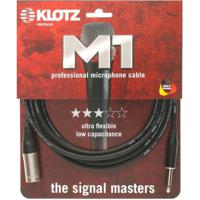 Klotz M1MP1K0100 microfoonkabel 3p male XLR - 2p 6.35mm jack 1m - thumbnail