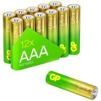 GP Ultra AAA batterij (potlood) Alkaline 1.5 V 12 stuk(s) - thumbnail