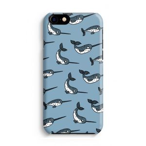 Narwhal: iPhone 8 Volledig Geprint Hoesje