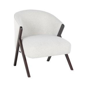 Richmond Fauteuil Mia Bouclé - Wit