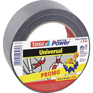 tesa UNIVERSAL 56396-00000-00 Textieltape Zilver (l x b) 30 m x 50 mm 1 stuk(s)