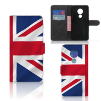 Motorola Moto G7 Power Bookstyle Case Groot-Brittannië