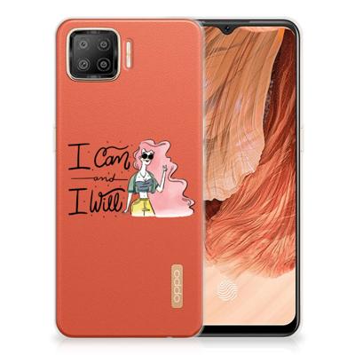 OPPO A73 4G Telefoonhoesje met Naam i Can OPPO A73 4G Telefoonhoesje met Naam i Can