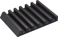 Yamazaki 5275 TOWER Tablet Stand, black, Aluminum/Silicone, 10 x 13 x 1.8 cm