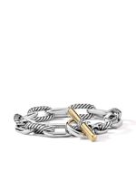 David Yurman bracelet DY Madison Toggle Chain en or 18ct - Argent - thumbnail