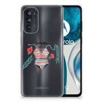 Motorola Moto G52/G82 Telefoonhoesje met Naam Boho Summer