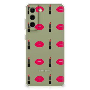 Samsung Galaxy S21FE TPU bumper Lipstick Kiss