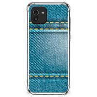 Samsung Galaxy A03 Anti Shock Bumper Case Jeans