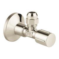 GROHE hoekstopkraan knel 1/2x3/8 m. metalen greep nikkel 22037BE0