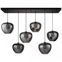 Hanglamp Bulgari smoke 6 lichts