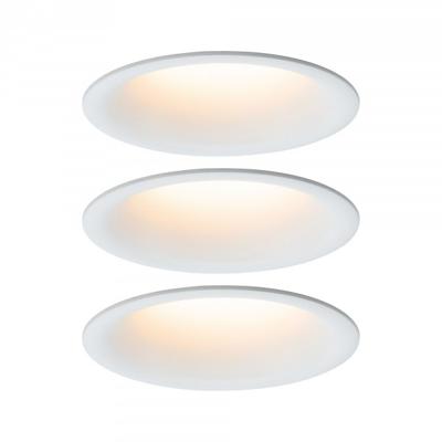 Paulmann LED-inbouwlamp voor badkamer Set van 3 stuks 18 W