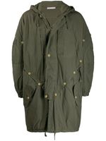 Walter Van Beirendonck Pre-Owned parka Lust Never Sleeps - Vert - thumbnail