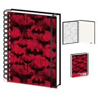 The Batman Wiro Notebook A5 Red - thumbnail