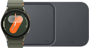 Samsung Galaxy Watch 7 Groen 40mm + Duo Draadloze Oplader