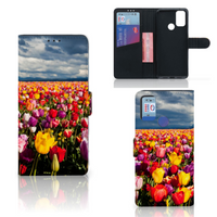 Alcatel 1S (2021) Hoesje Tulpen