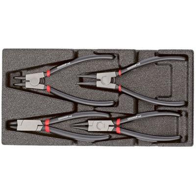 Gedore RED 3301716 Borgveertang Puntvorm Recht, 90° haaks