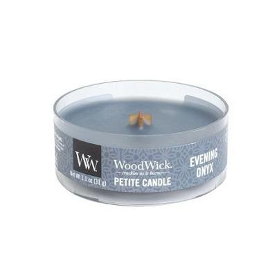 Woodwick Evening Onyx Petite kaars