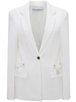 JW Anderson blazer à boutonnière - Blanc