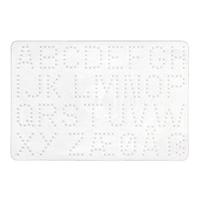 Hama stiftplaat letters