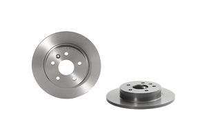 Remschijf COATED DISC LINE BREMBO, Remschijftype: Massief, u.a. für Opel, Vauxhall