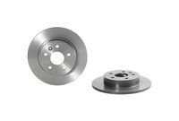 Remschijf COATED DISC LINE BREMBO, Remschijftype: Massief, u.a. für Opel, Vauxhall - thumbnail