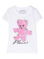 Philipp Plein Junior t-shirt à imprimé graphique - Blanc