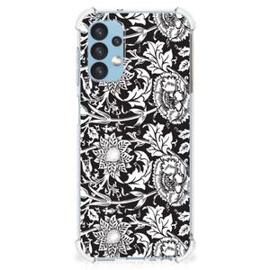 Samsung Galaxy A13 (4G) Case Black Flowers