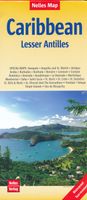 Wegenkaart - landkaart Lesser Antilles - Caraibisch gebied - Antillen - thumbnail