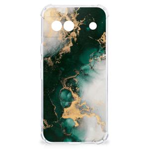 Anti-Shock Hoesje voor Google Pixel 8A Marmer Groen