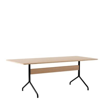 &Tradition Pavilion AV19 Eettafel Clear Lacquered Oak - Black