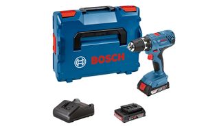 Bosch Professional GSR 18V-21 06019H100A Accu-schroefboormachine 18 V 2.0 Ah Li-ion Incl. 2 accus, Incl. koffer, Incl. lader