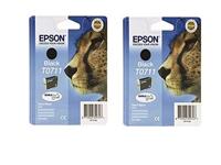 Epson T0711 inktpatronen, 2 stuks
