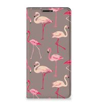 Motorola Edge 20 Pro Hoesje maken Flamingo - thumbnail