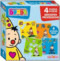 Bumba puzzel - beroepen: 4x6 stukjes - thumbnail