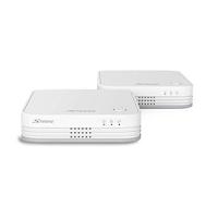 STRONG MESHKIT1200 Atria - WiFi Mesh System voor thuis: 200m2 WiFi-dekking. Meer schaduwzones. Verhoog je wifi tot 1200 Mbps. 3 Gigabit Ethernet-poorten. Ideaal Fiber Internet Box.